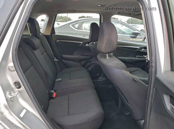 JHMGK5H76GS002811 2016 HONDA FIT Серебряный Вид задних сидений