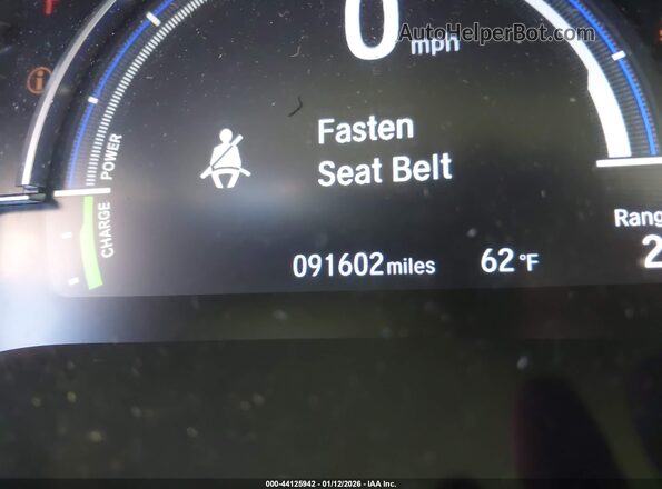 JHMZC5F10KC004562 2019 HONDA CLARITY PLUG-IN HYBRID Black Вид задніх сидінь