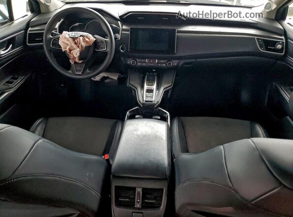 JHMZC5F11JC015259 2018 HONDA CLARITY Black Вид панелі приладів