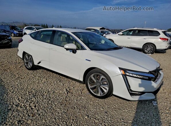 JHMZC5F13KC001560 2019 HONDA CLARITY Белый Передняя правая четверть