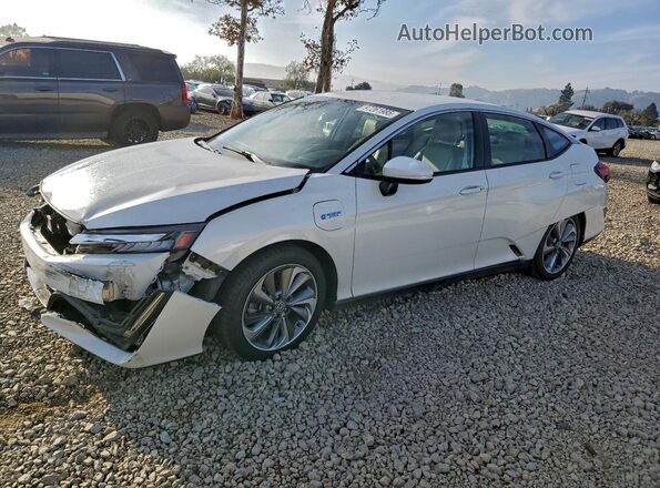 JHMZC5F13KC001560 2019 HONDA CLARITY Белый Передняя левая четверть