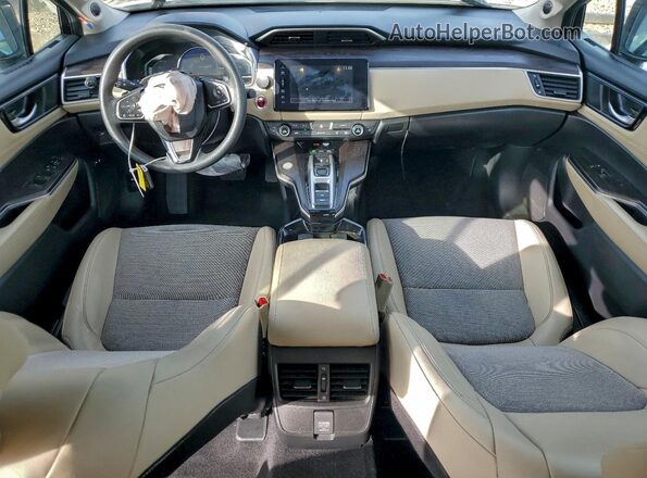 JHMZC5F13KC001560 2019 HONDA CLARITY Белый Вид панели приборов