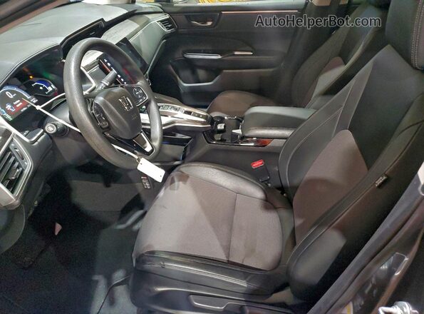 JHMZC5F14KC800585 2019 HONDA CLARITY Угольный Вид салона спереди