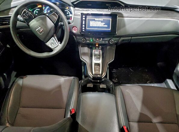 JHMZC5F14KC800585 2019 HONDA CLARITY Угольный Вид панели приборов