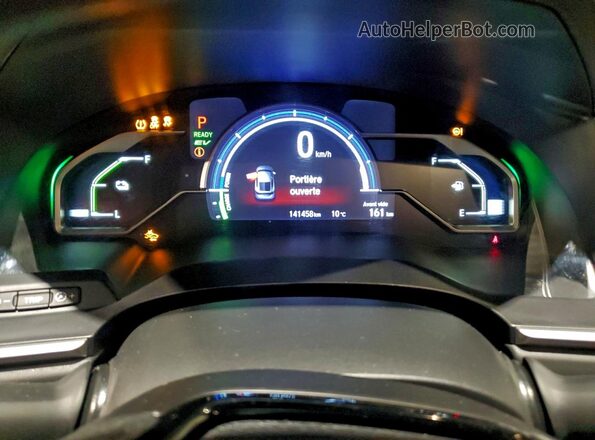 JHMZC5F14KC800585 2019 HONDA CLARITY Угольный Вид щитка приборов