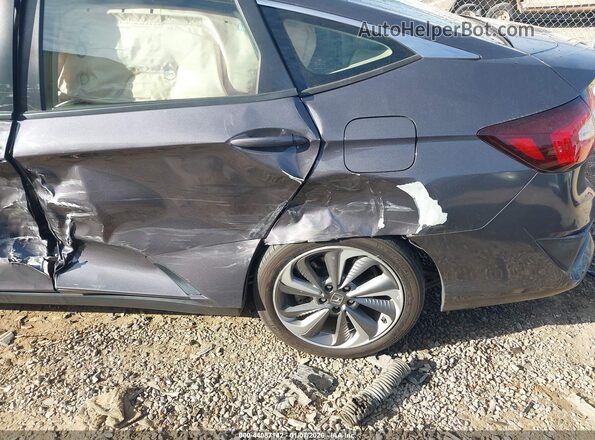 JHMZC5F14MC000730 2021 HONDA CLARITY PLUG-IN HYBRID Gray Դիմացի տեսք