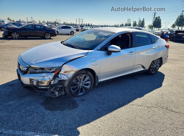 JHMZC5F15KC001107 2019 HONDA CLARITY Серебряный Передняя левая четверть
