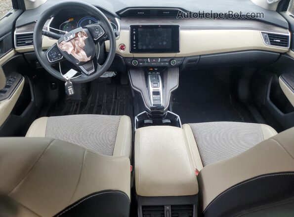 JHMZC5F16JC015936 2018 HONDA CLARITY Белый Вид панели приборов