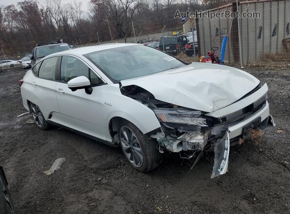 JHMZC5F16JC015936 2018 HONDA CLARITY Белый Передняя правая четверть
