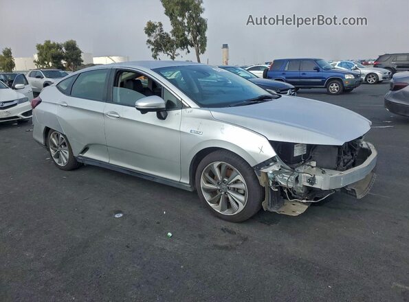 JHMZC5F16KC001407 2019 HONDA CLARITY Серебряный Передняя правая четверть