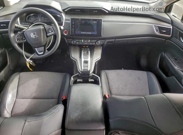 JHMZC5F16KC001407 2019 HONDA CLARITY Серебряный Вид панели приборов
