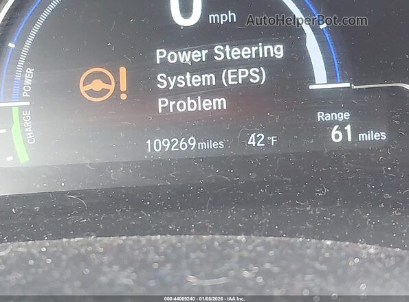JHMZC5F18KC000680 2019 HONDA CLARITY PLUG-IN HYBRID Gray 