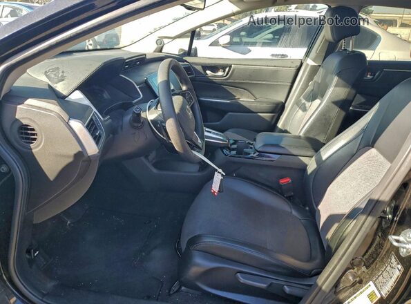 JHMZC5F19JC016465 2018 HONDA CLARITY Черный Вид салона спереди