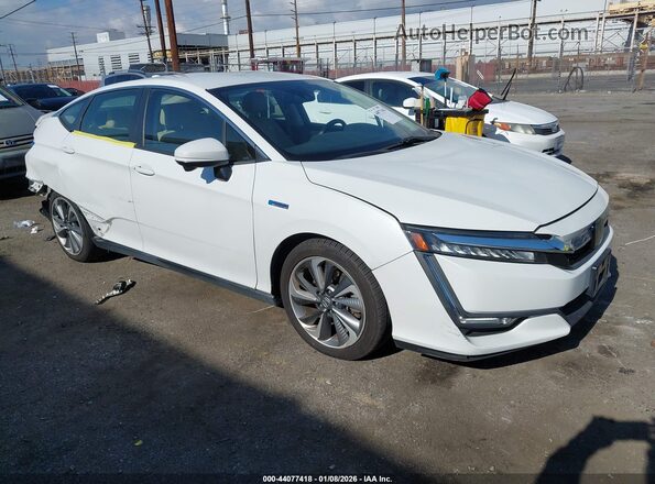 JHMZC5F19JC018197 2018 HONDA CLARITY PLUG-IN HYBRID White წინა მარჯვენა