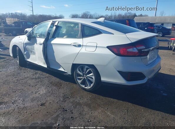 JHMZC5F1XJC015437 2018 HONDA CLARITY PLUG-IN HYBRID White Rear left
