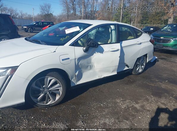 JHMZC5F1XJC015437 2018 HONDA CLARITY PLUG-IN HYBRID White Front view