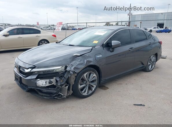 JHMZC5F1XJC018046 2018 HONDA CLARITY PLUG-IN HYBRID Серый Передняя левая четверть