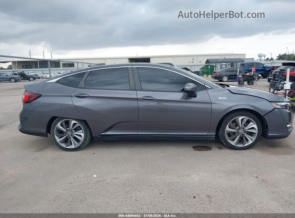 JHMZC5F1XJC018046 2018 HONDA CLARITY PLUG-IN HYBRID Серый Вид задней части салона