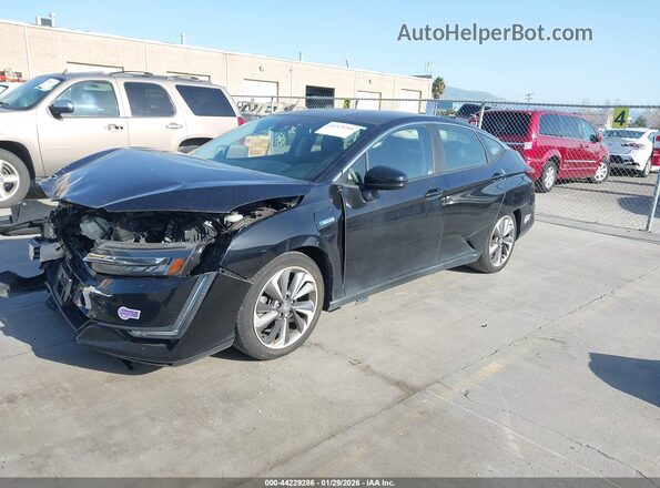JHMZC5F31JC019183 2018 HONDA CLARITY PLUG-IN HYBRID Черный Передняя левая четверть