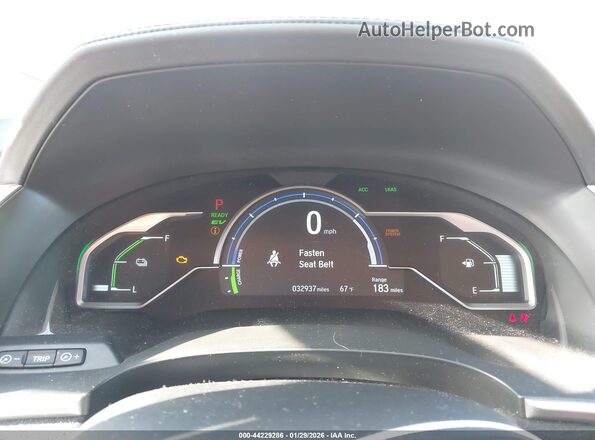 JHMZC5F31JC019183 2018 HONDA CLARITY PLUG-IN HYBRID Черный Вид задних сидений