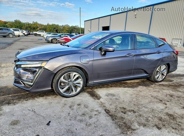 JHMZC5F34JC004967 2018 HONDA CLARITY Серый Передняя левая четверть