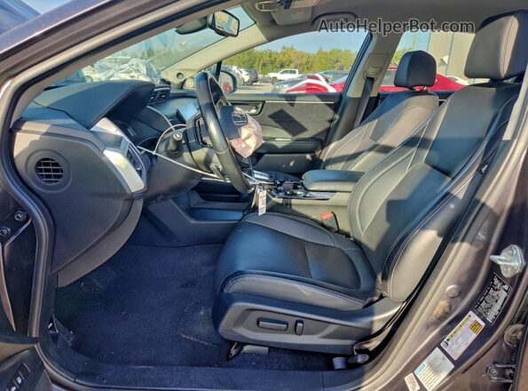 JHMZC5F34JC004967 2018 HONDA CLARITY Серый Вид салона спереди