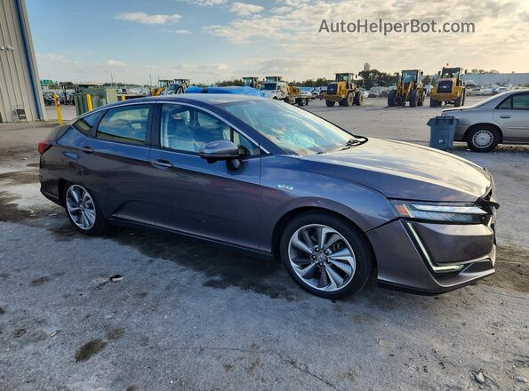 JHMZC5F34JC004967 2018 HONDA CLARITY Серый Передняя правая четверть