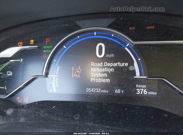 JHMZC5F34KC000502 2019 HONDA CLARITY PLUG-IN HYBRID Серебряный 