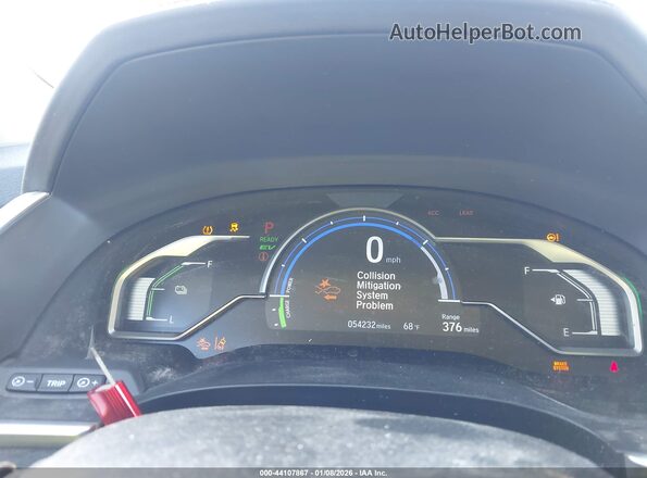 JHMZC5F34KC000502 2019 HONDA CLARITY PLUG-IN HYBRID Серебряный Вид задних сидений