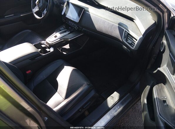 JHMZC5F35JC003133 2018 HONDA CLARITY PLUG-IN HYBRID Gray Вид салону спереду