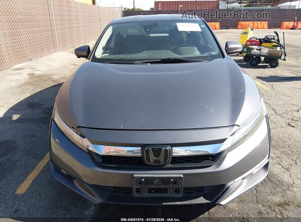 JHMZC5F35JC003133 2018 HONDA CLARITY PLUG-IN HYBRID Gray Вид щитка приладів