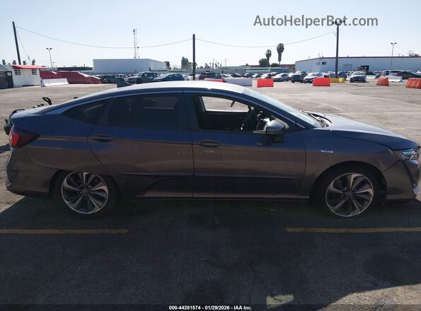 JHMZC5F35JC003133 2018 HONDA CLARITY PLUG-IN HYBRID Gray Вид задньої частини салону