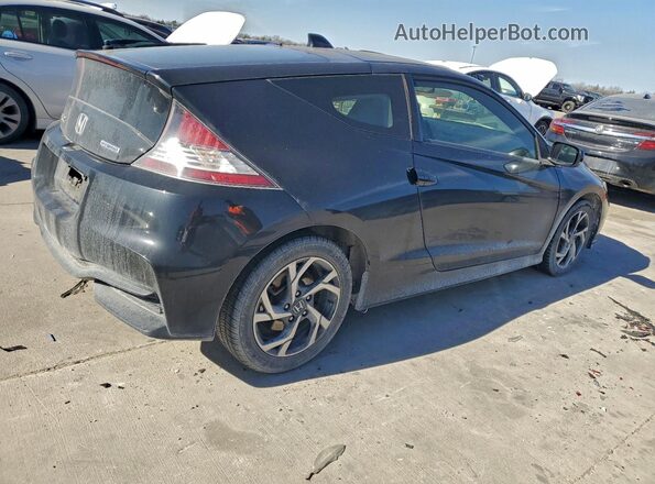 JHMZF1D43GS000242 2016 HONDA CR-Z Черный Задняя правая четверть