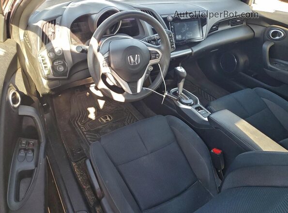 JHMZF1D43GS000242 2016 HONDA CR-Z Черный Вид панели приборов