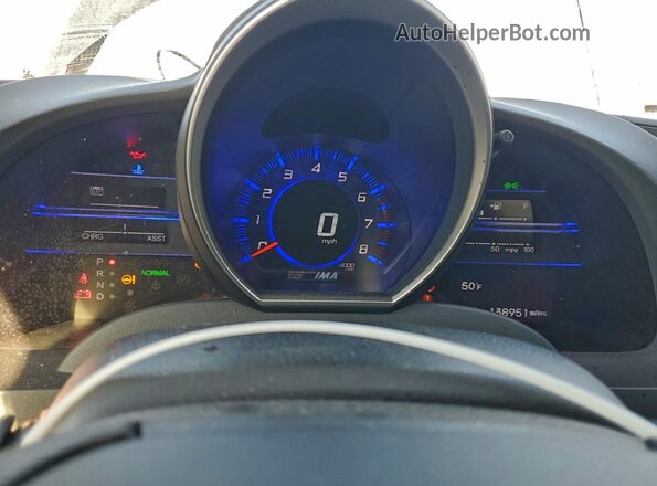JHMZF1D43GS000242 2016 HONDA CR-Z Черный Вид щитка приборов