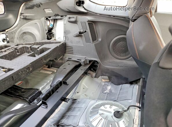 JHMZF1D64GS001515 2016 HONDA CR-Z Белый Вид задних сидений