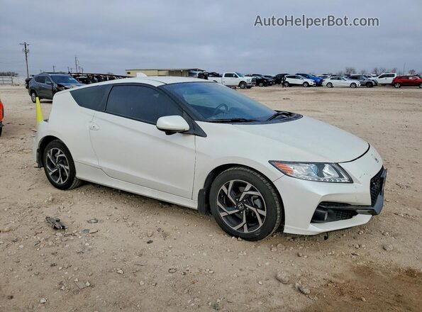 JHMZF1D64GS001515 2016 HONDA CR-Z Белый Передняя правая четверть