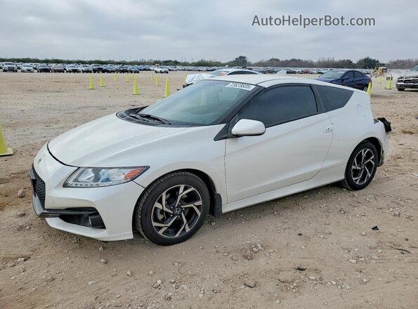 JHMZF1D64GS001515 2016 HONDA CR-Z Белый Передняя левая четверть