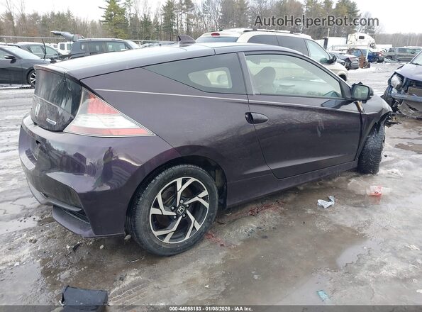 JHMZF1D68GS000870 2016 HONDA CR-Z Фиолетовый Задняя правая четверть