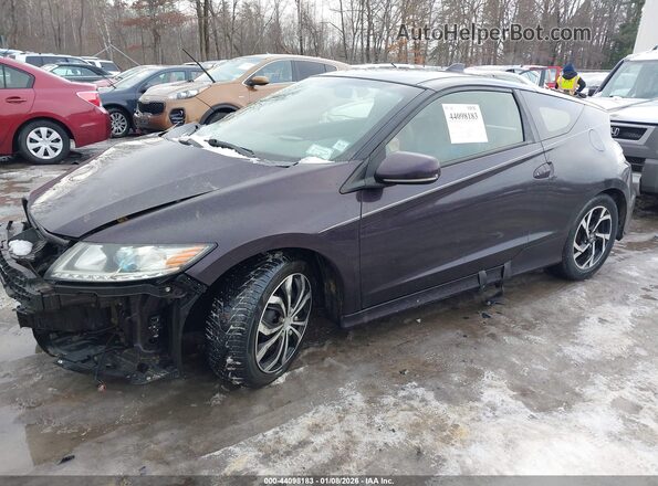JHMZF1D68GS000870 2016 HONDA CR-Z Фиолетовый Передняя левая четверть
