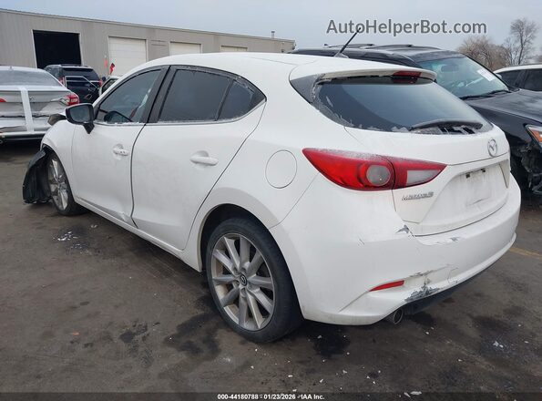 JM1BN1L76H1101901 2017 MAZDA 3 Белый Задняя левая четверть