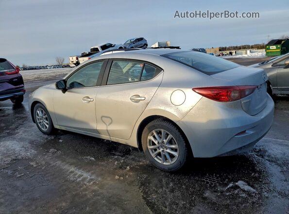 JM1BN1U70H1117543 2017 MAZDA 3 Серебряный Задняя левая четверть