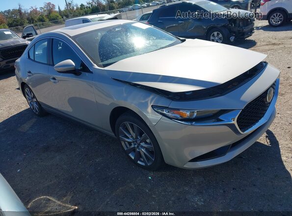 JM1BPACL8T1856080 2026 MAZDA 3 Бежевый Передняя правая четверть