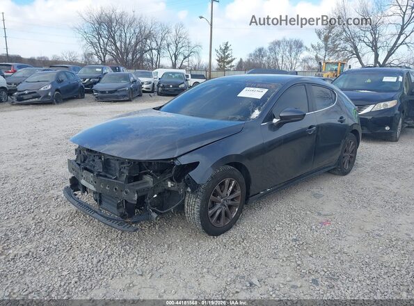 JM1BPALM2K1121487 2019 MAZDA 3 Синий Передняя левая четверть