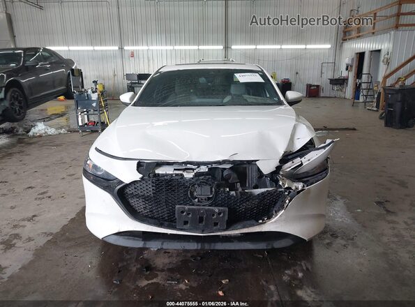JM1BPBLL4M1343948 2021 MAZDA 3 White Widok zestawu wskaźników
