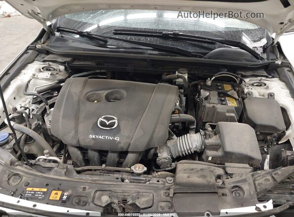 JM1BPBLL4M1343948 2021 MAZDA 3 White Widok z tyłu