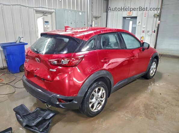 JM1DKBC72G0126046 2016 MAZDA CX-3 Красный Задняя правая четверть
