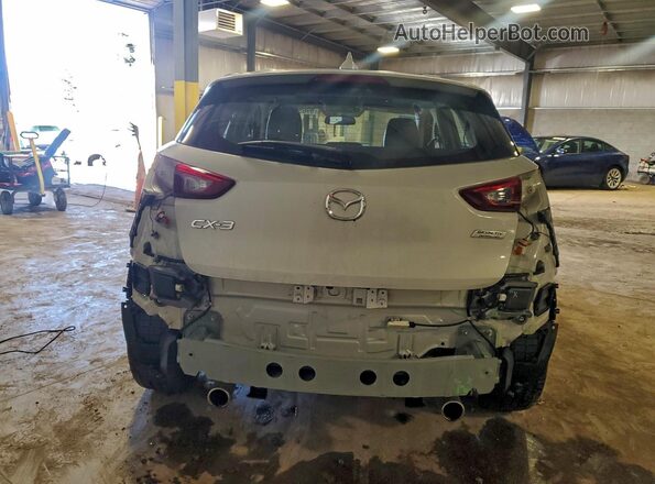 JM1DKBC73G0108915 2016 MAZDA CX-3 Silver Widok z tyłu