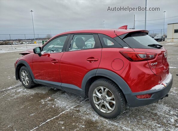 JM1DKBC78G0125709 2016 MAZDA CX-3 Темно-бордовый Задняя левая четверть