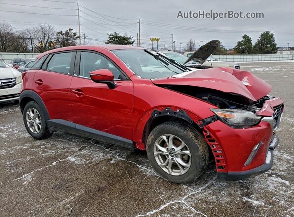 JM1DKBC78G0125709 2016 MAZDA CX-3 Темно-бордовый Передняя правая четверть